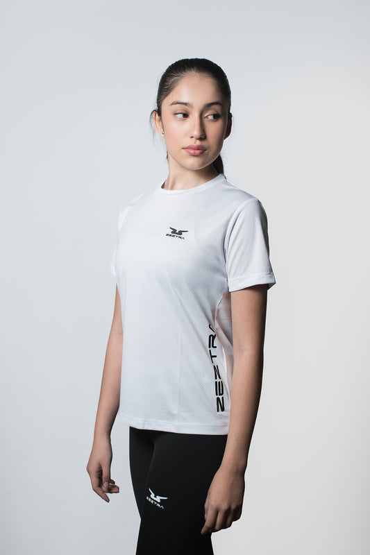 Polera Active Mujer - Blanco