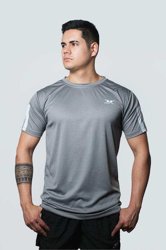 Polera Active Hombre - Gris