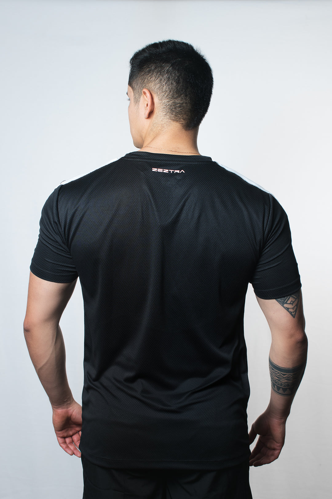 Polera Active Hombre - Negro