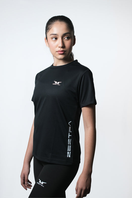 Polera Active Mujer - Negro