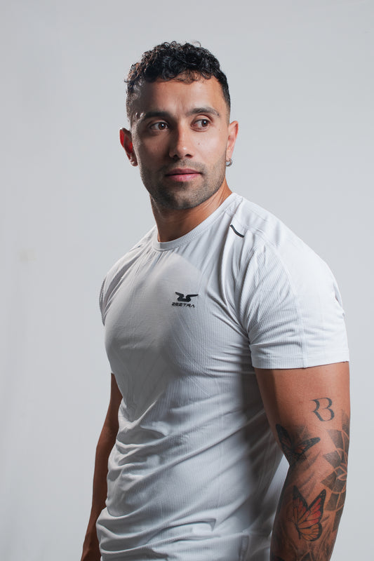 Polera Runclub Hombre - Blanco